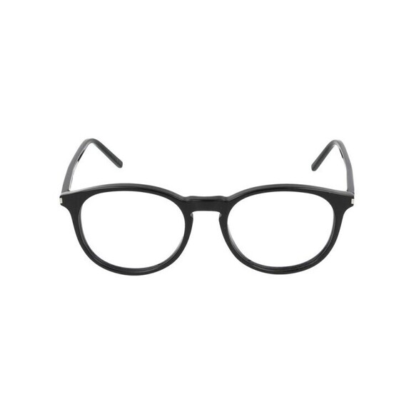 Saint Laurent Eyeglasses Sl 106 001 Black Black Transparent 50/19/145 - NWT